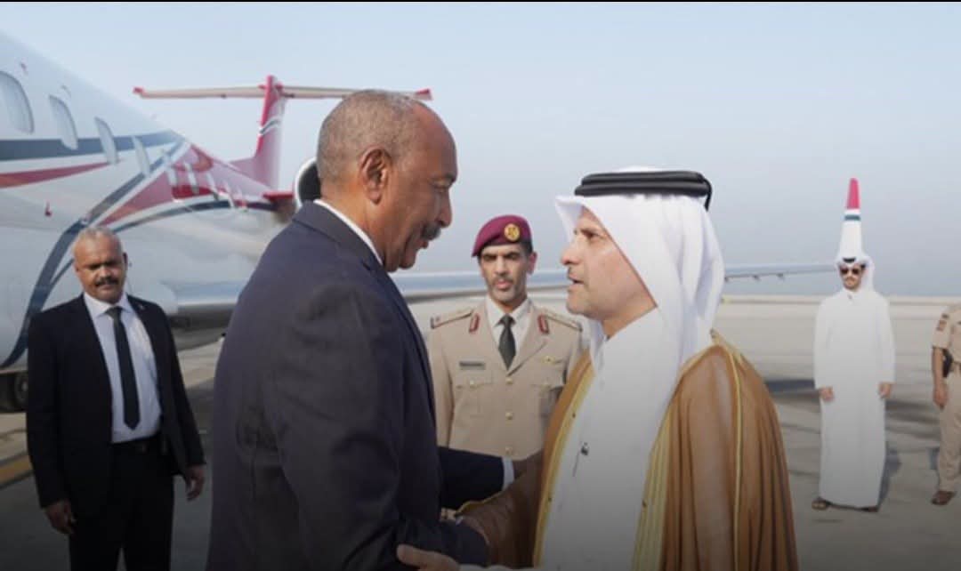 البرهان يصل الدوحة معزيا في امير قطر السابق