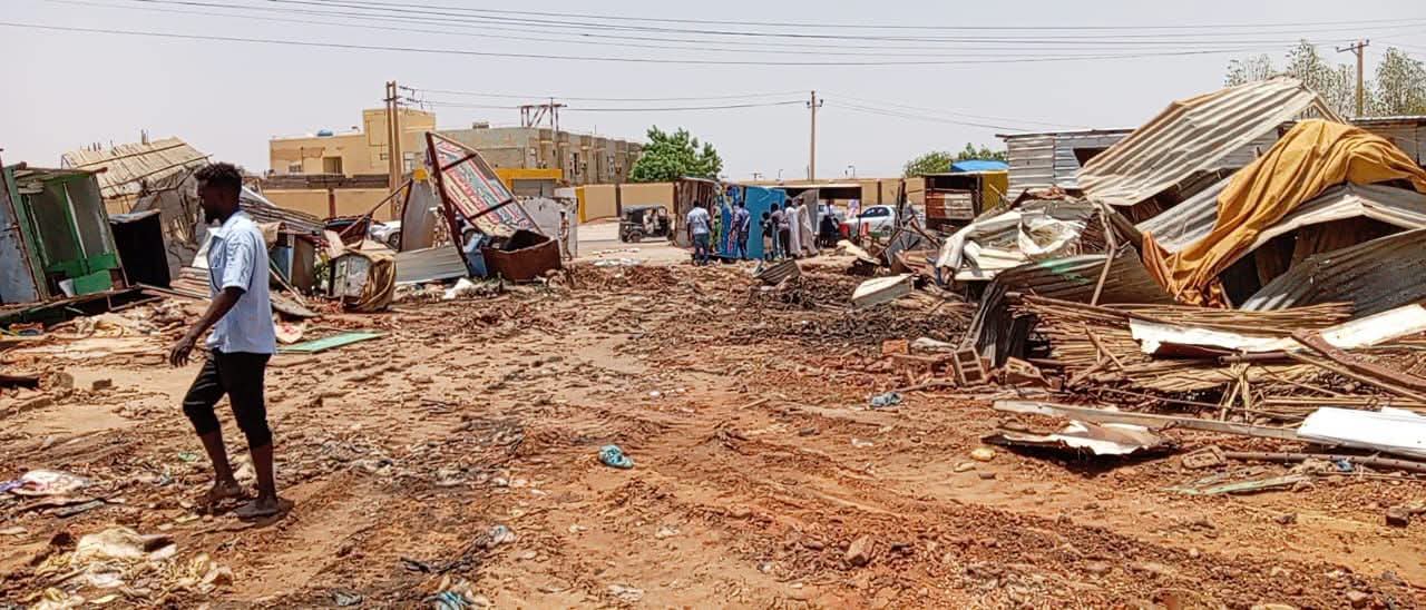 محلية جبل أولياء تنفذ حملة لإزالة التعديات والمخالفات بالشقيلاب