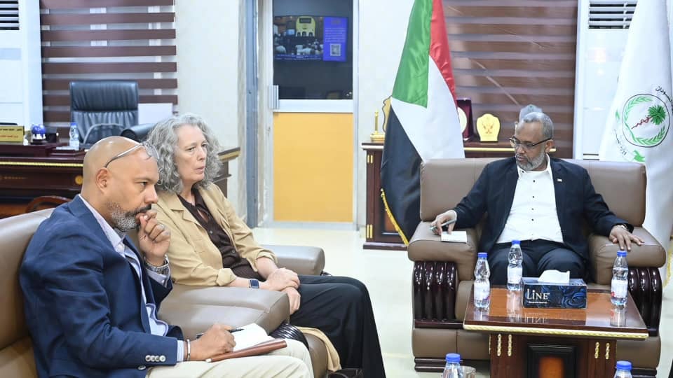 وزير الصحة يعقد اجتماعا تنسيقيا مع المنسق المقيم للأمم المتحدة بالسودان