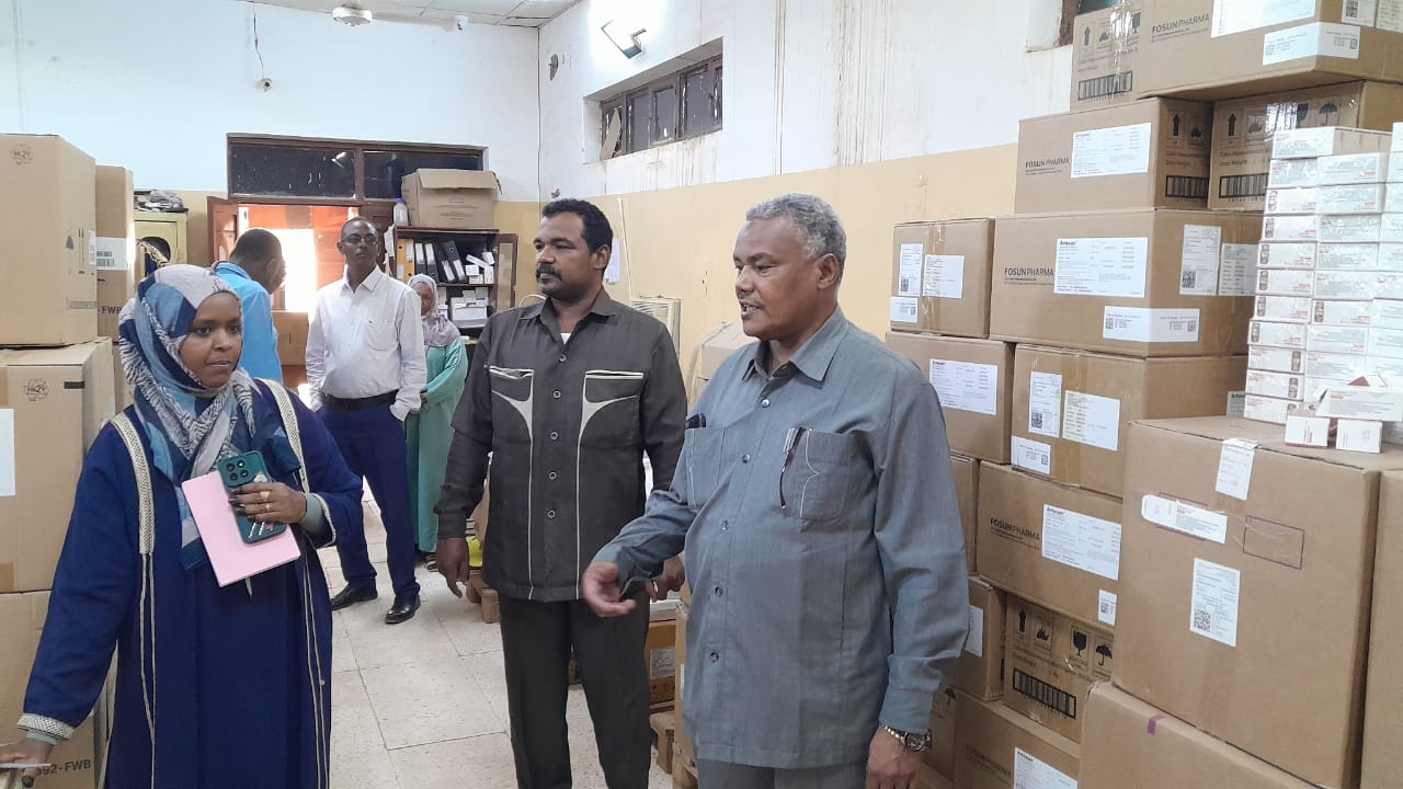 وزير الصحة بنهر النيل يشيد بالدور المحوري للإمدادات الطبية في تحقيق استقرار الخدمة الدوائية بالولاية